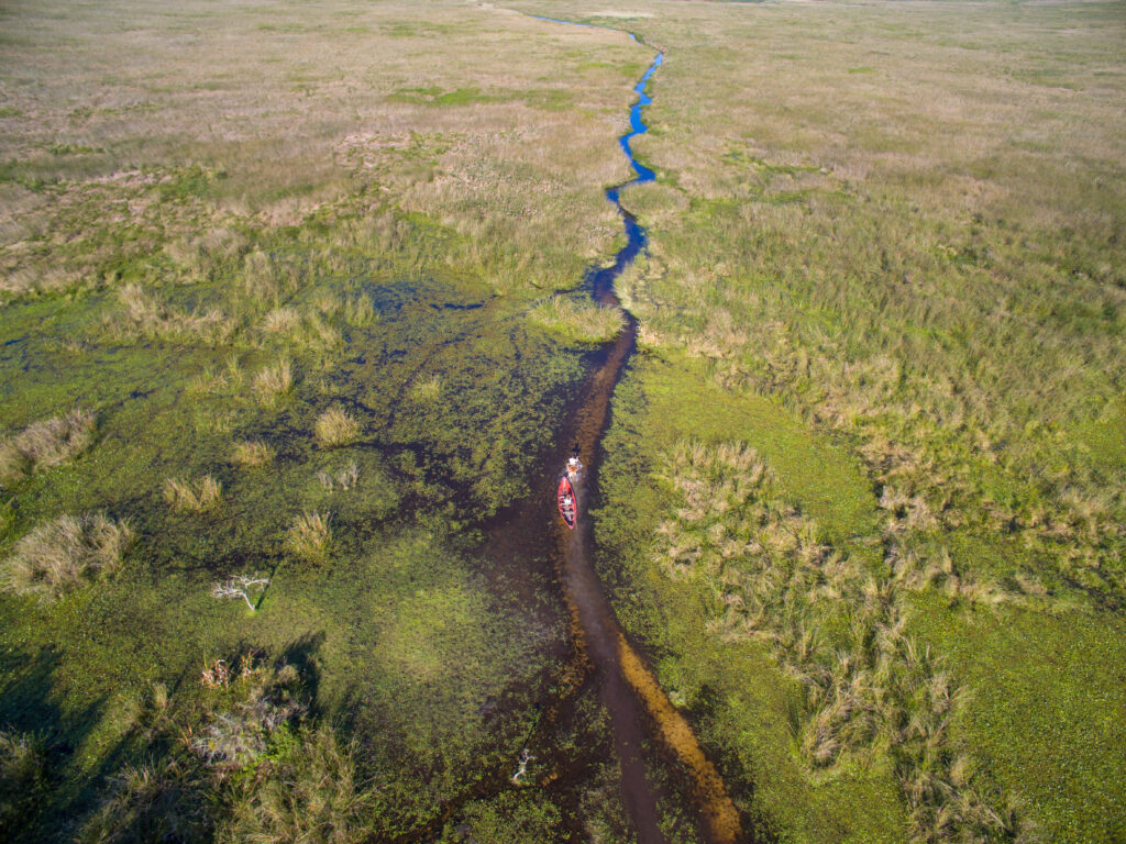 ibera field report kayak aerial