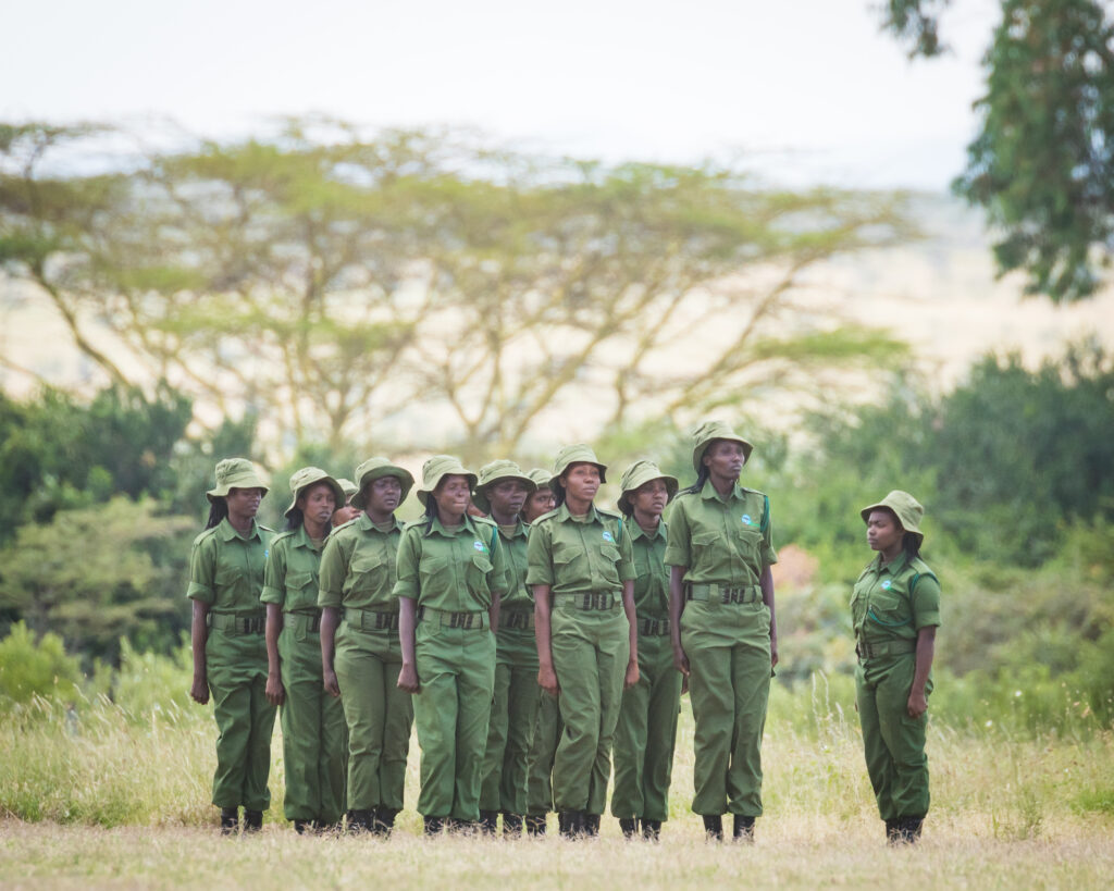 engage with rewilding kenya female anti-poachers