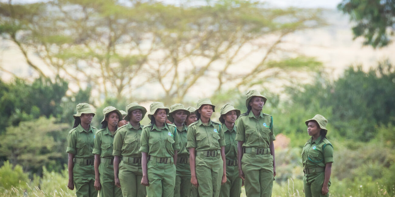 engage with rewilding kenya female anti-poachers