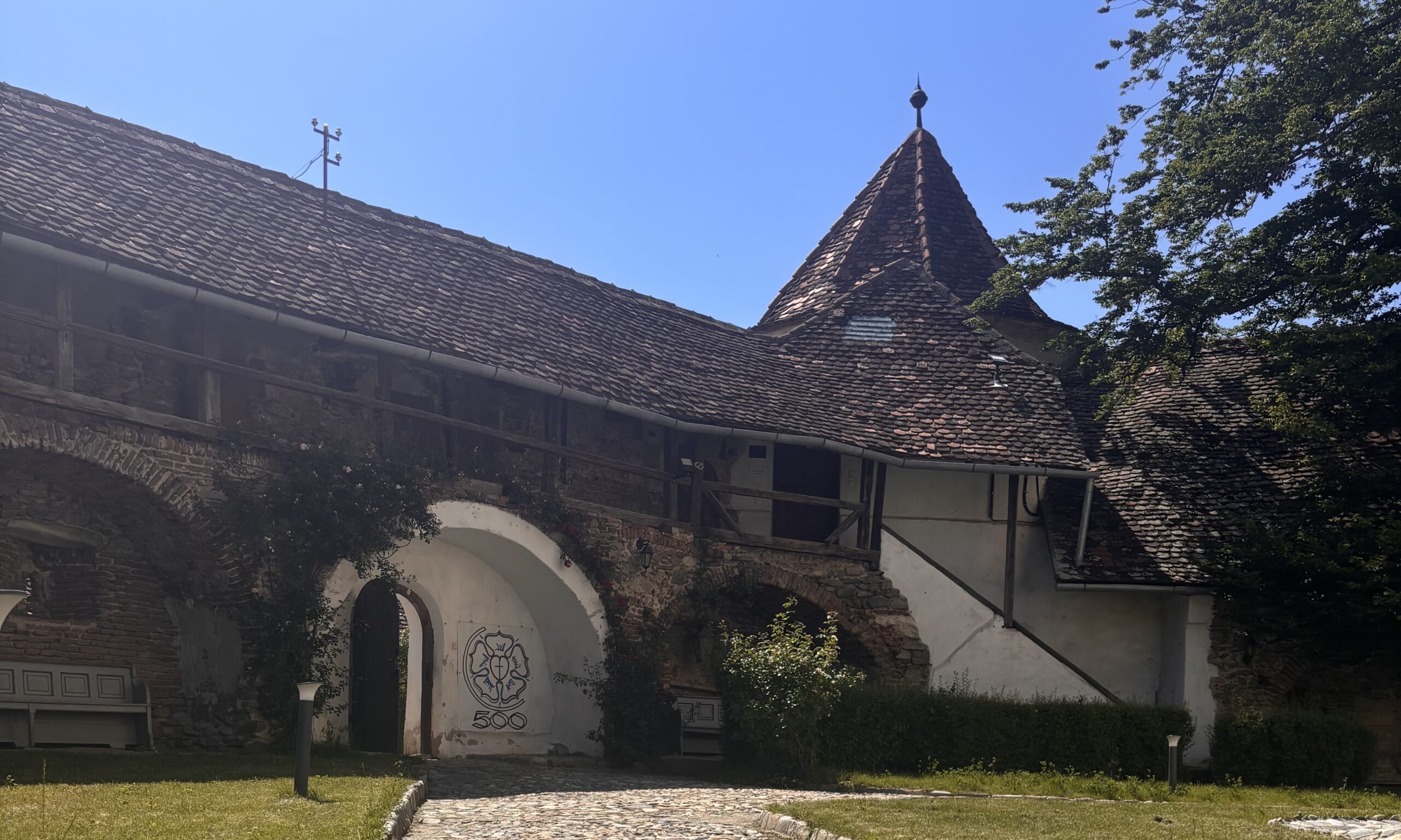 Fortified church in transylvania