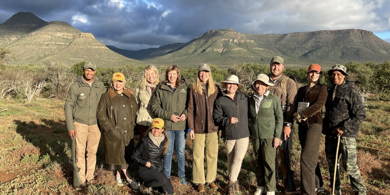 Journeys With Purpose group who visited The Great Karoo in Samara in November 2024.