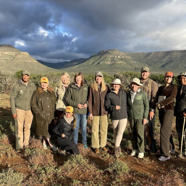 Journeys With Purpose group who visited The Great Karoo in Samara in November 2024.