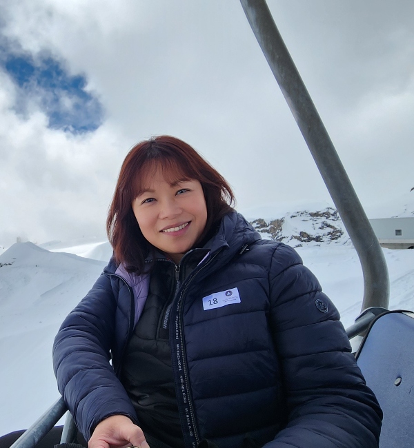 Annie Lin winter travels