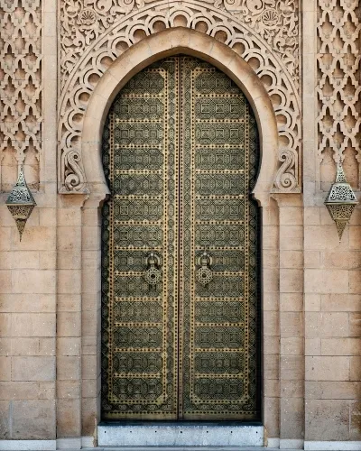 Morocco art building art