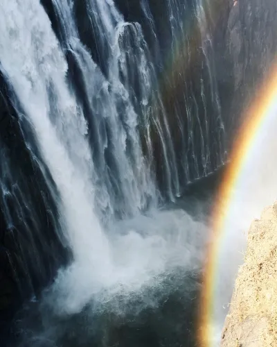 Zambia waterfall