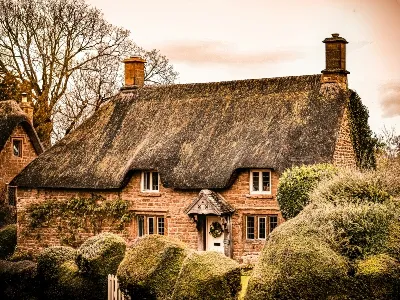 Old cottage house in the United Kingdom