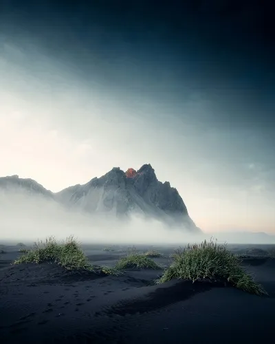 Stunning beaches in Iceland