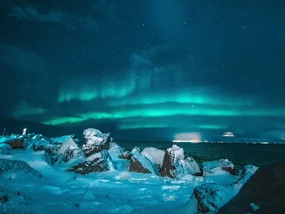 The Northern Lights over Iceland