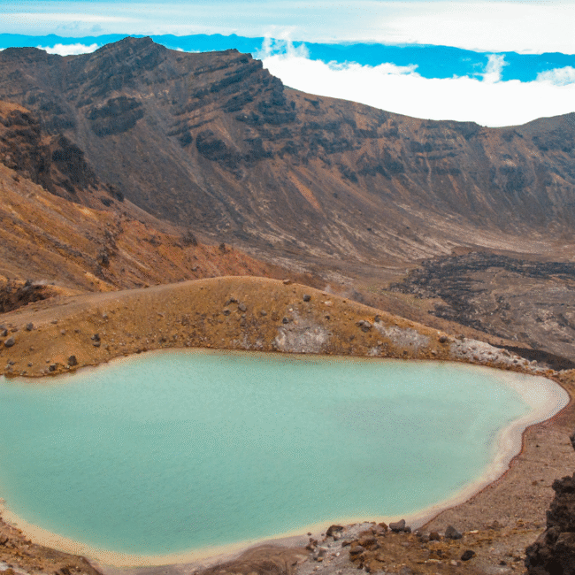 Lakes in Tongariro National Park