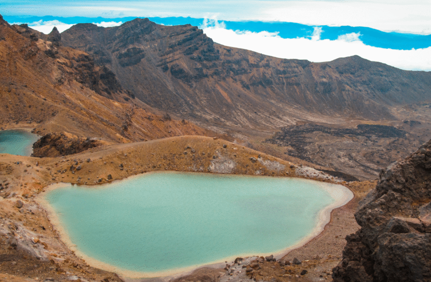 Lakes in Tongariro National Park