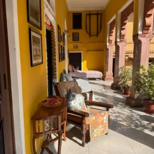 Restored tourist buildings in india