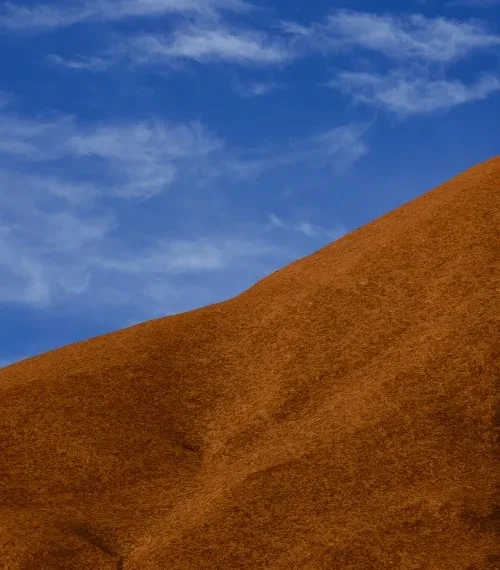 Sand dunes in Australia
