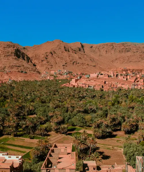 High Atlas Mountains in Morocco