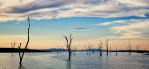 Lake Kariba at sunset