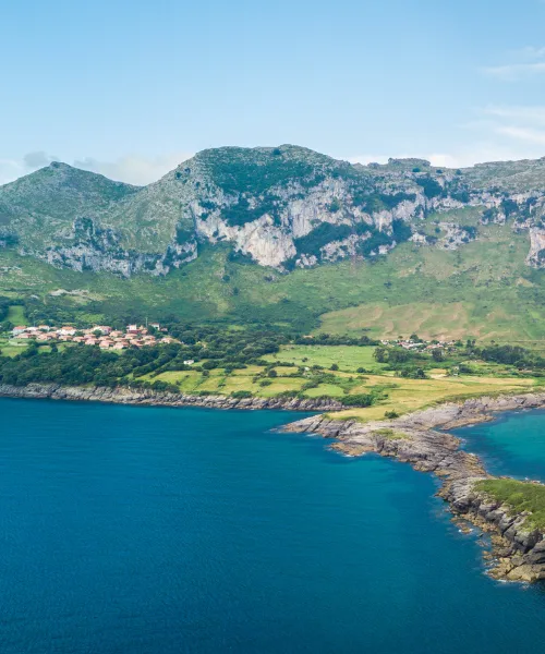 Moutains and sea in Northern Spain