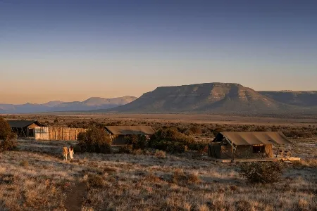 Plains Camp panorama