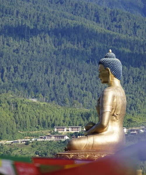 Buddha sculpture in Bhutan