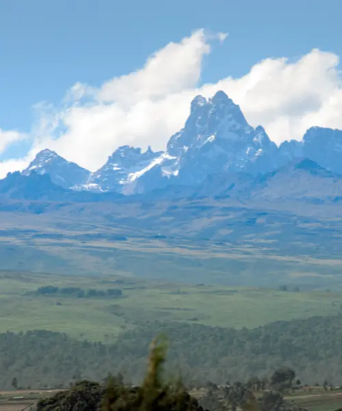 View of Mount Kenya
