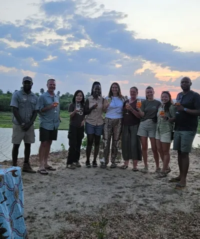 Drinks on the beach of Tanzania_converted
