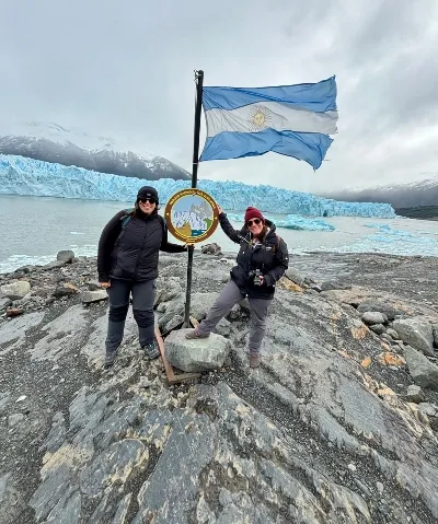 El calafate is Perito Moreno planting a flag_converted