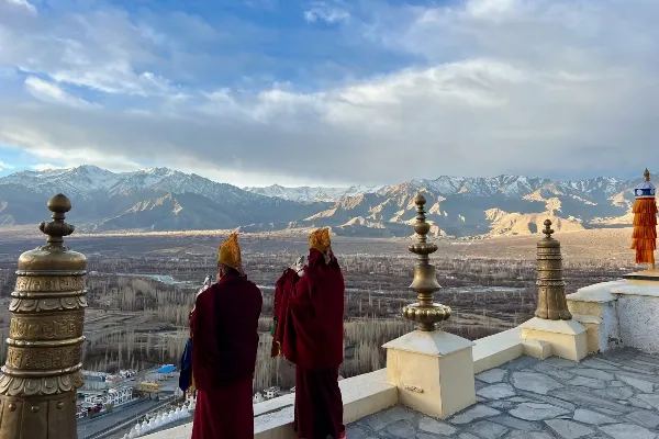Morning at Thiksey Monastery_converted