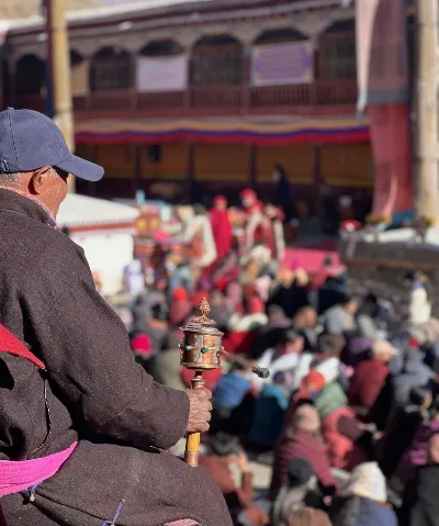 at Thiksey Monastery_converted