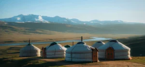 Yurts in Mongolia