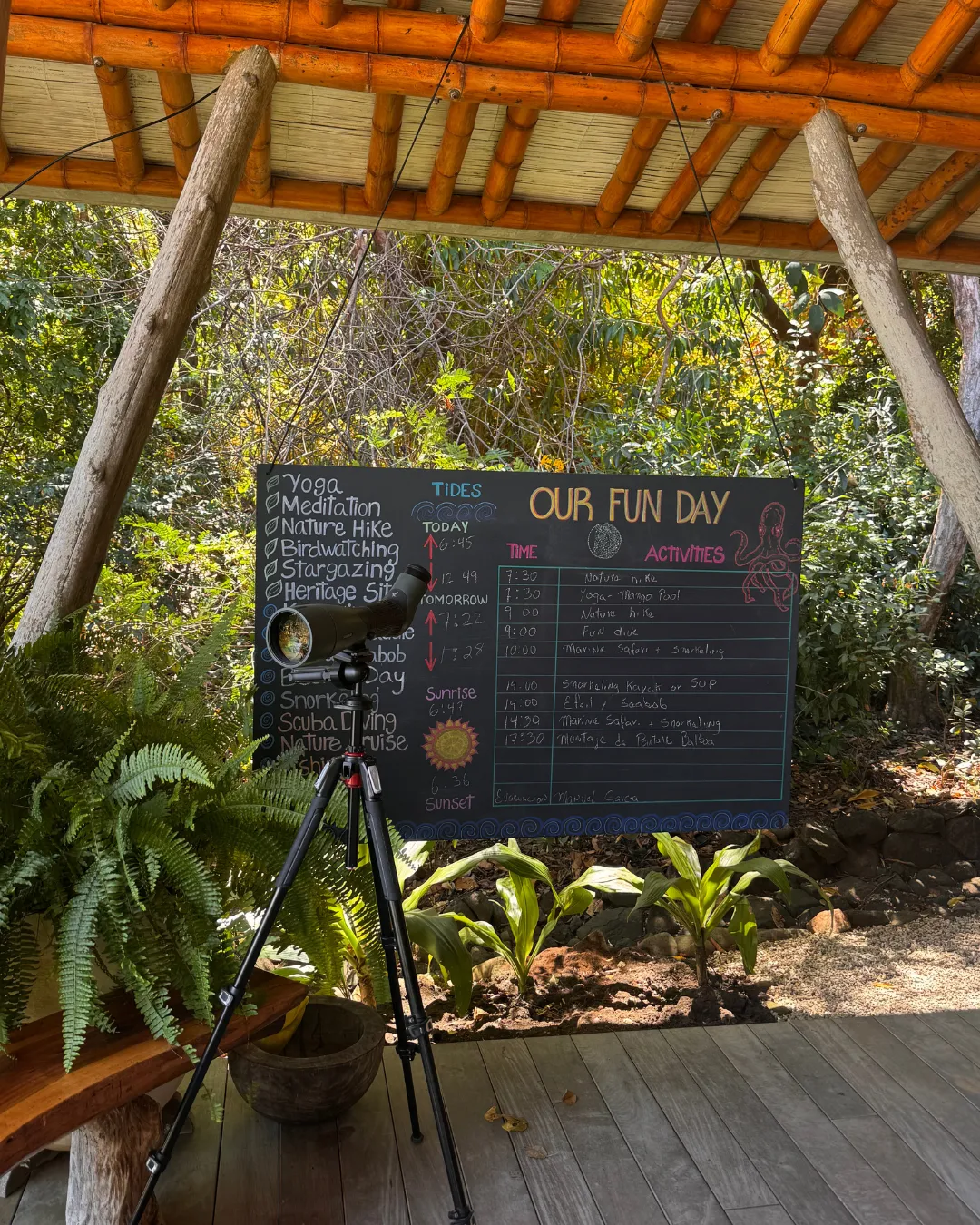 Isla Secas Itinerary JWP