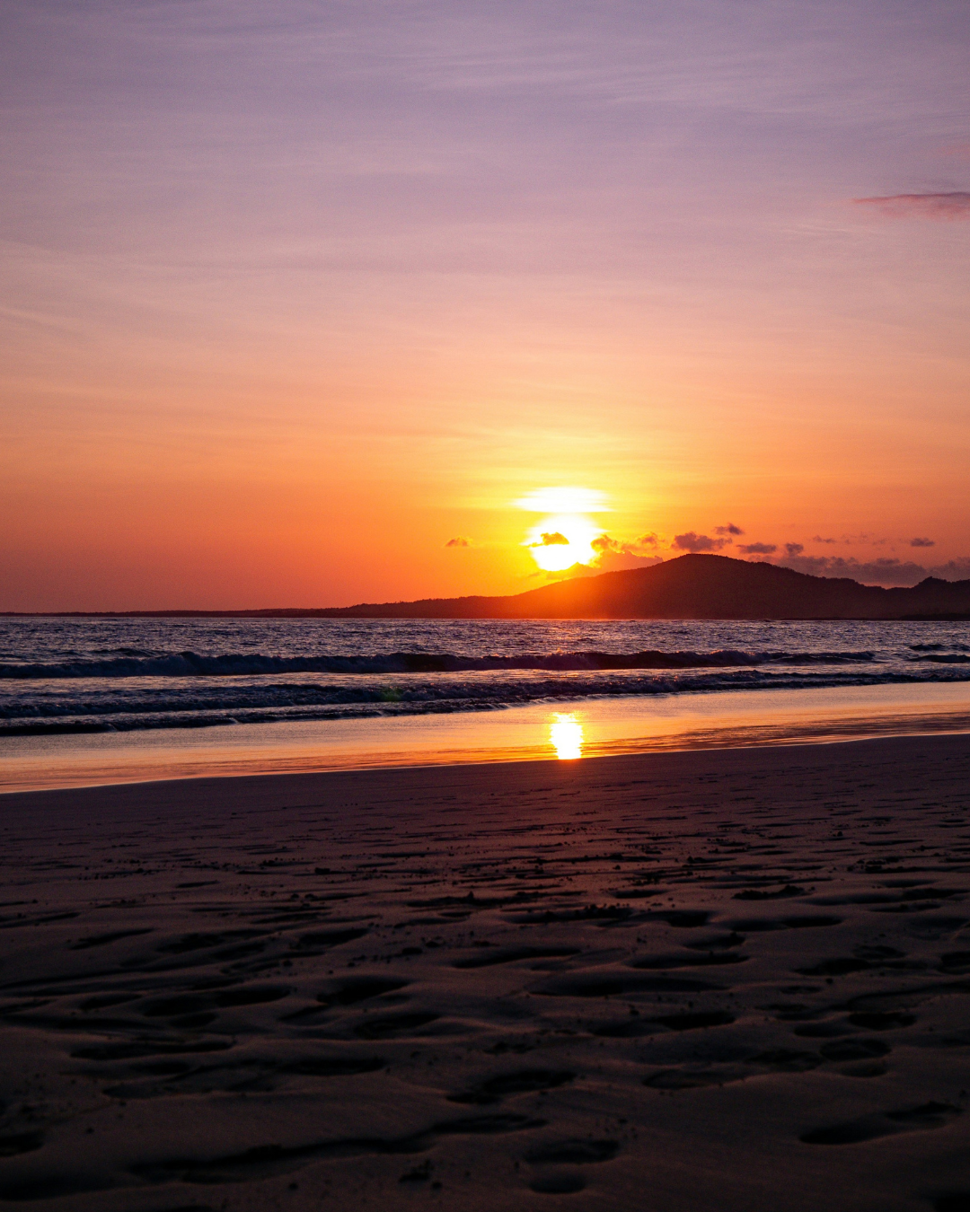 Sunset galapagos